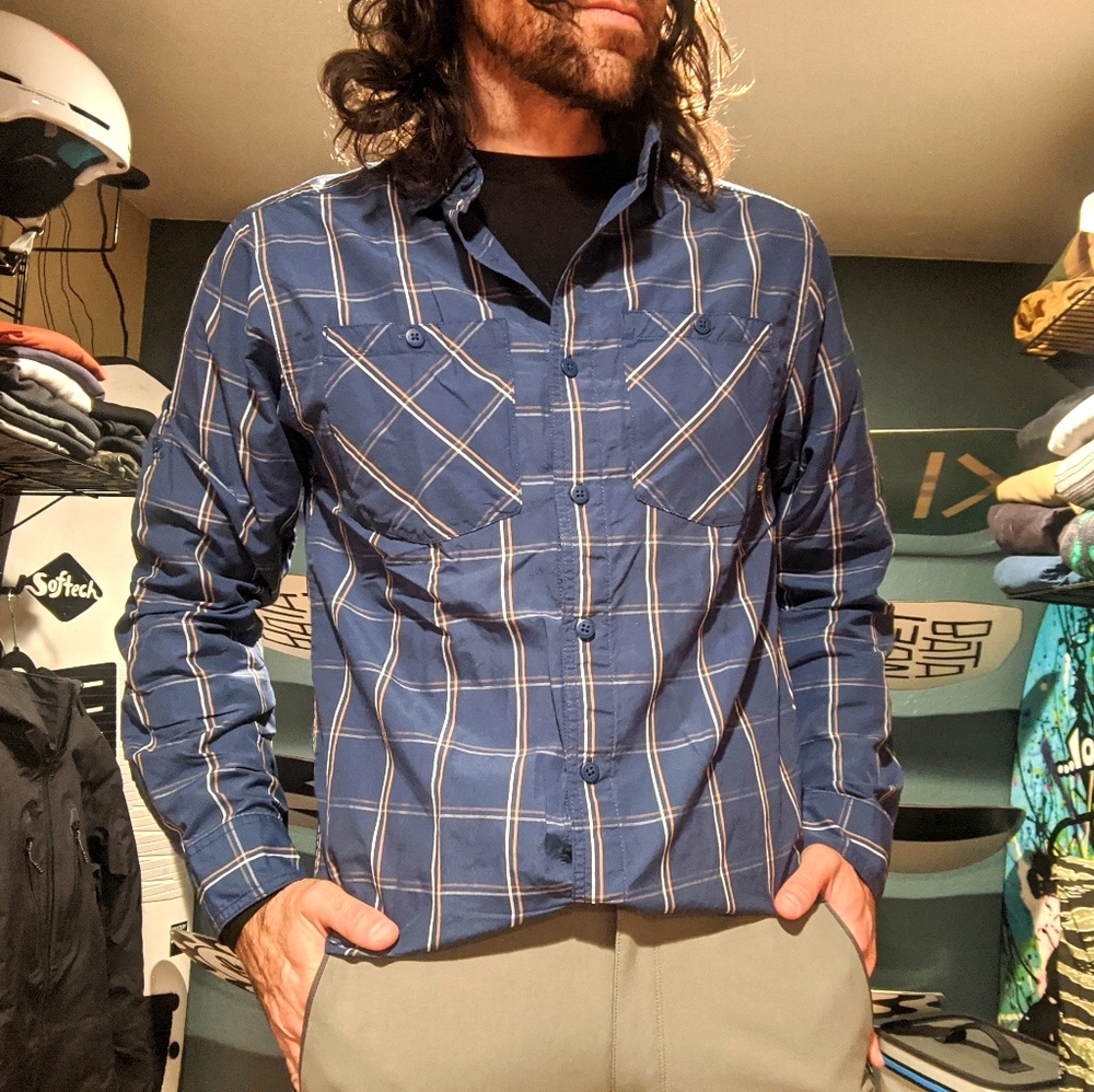 The North Face long sleeve button up